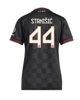Billige Fotballdrakt Bayern Munich Josip Stanisic #44 Replika Tredjedrakt Dame 2025-26 Kortermet Billige Fotballdrakt Bayern Munich Josip Stanisic #44 Replika Tredjedrakt Dame 2025-26 Kortermet